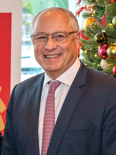 AMFJ会長 Eric Benchimol